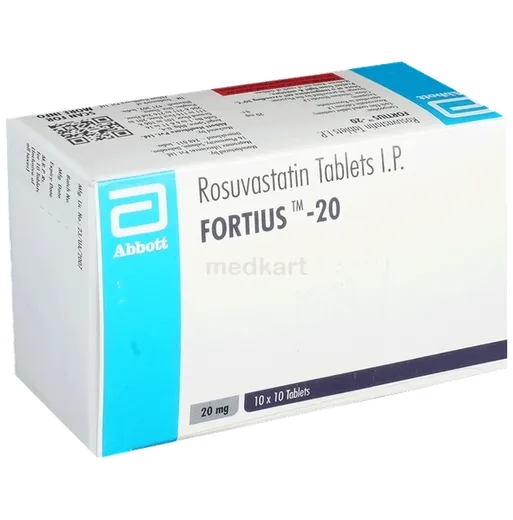 fortius 20mg tablet 10's